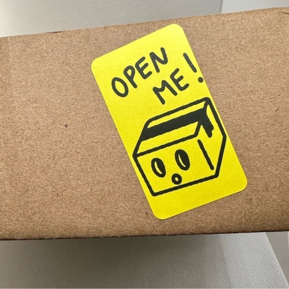 100pcs open me sticker | Stickers for Poshmark | shipping supplies | 2x1 - Picture 2 of 6